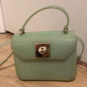 Furla Mini Candy Jelly Crossbody Bag - Light Green
